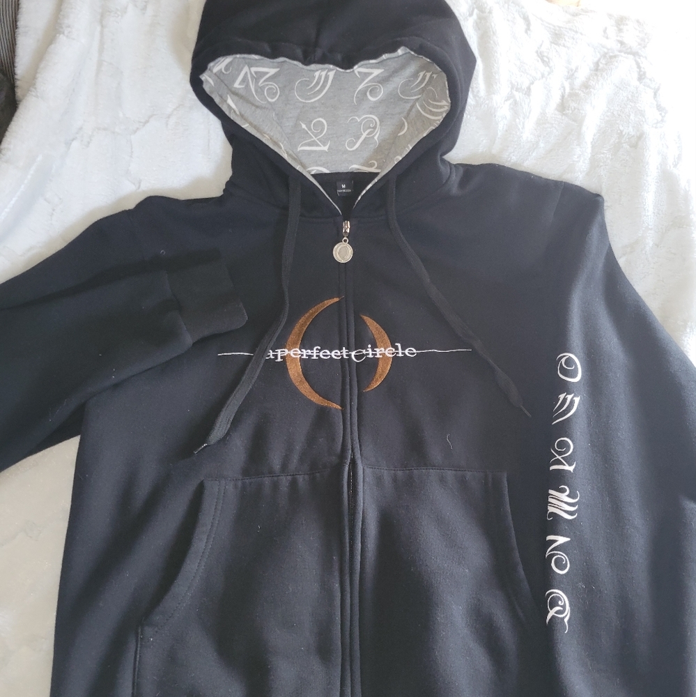 A Perfect Circle Front-Zip Hoodie